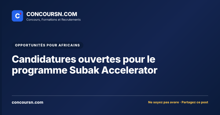 Illustration de l’article : Candidatures ouvertes pour le programme Subak Accelerator