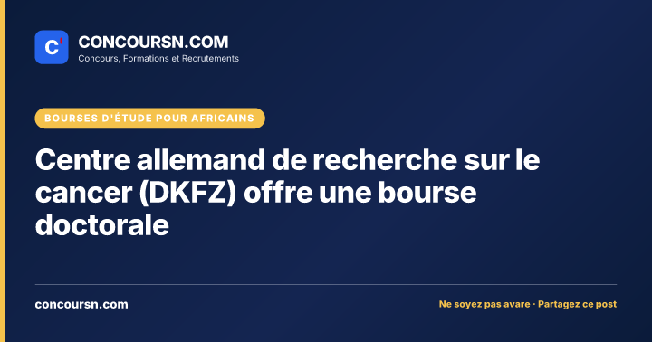 Illustration de l’article : Centre allemand de recherche sur le cancer (DKFZ) offre une bourse doctorale