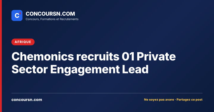 Illustration de l’article : Chemonics recruits 01 Private Sector Engagement Lead