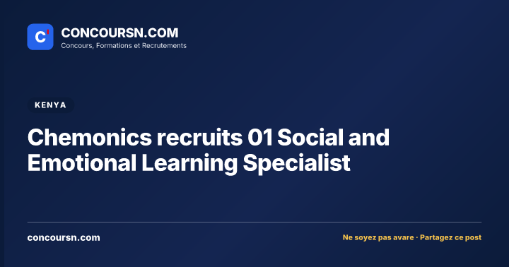 Illustration de l’article : Chemonics recruits 01 Social and Emotional Learning Specialist