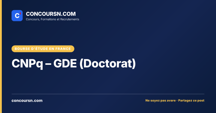 Illustration de l’article : CNPq – GDE (Doctorat)