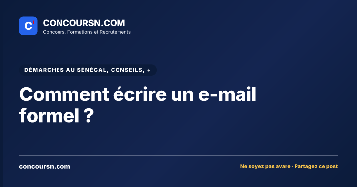 Illustration de l’article : Comment écrire un e-mail formel ?