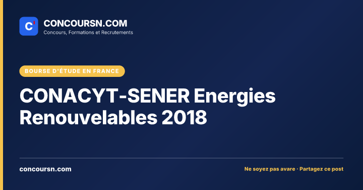 Illustration de l’article : CONACYT-SENER Energies Renouvelables 2018
