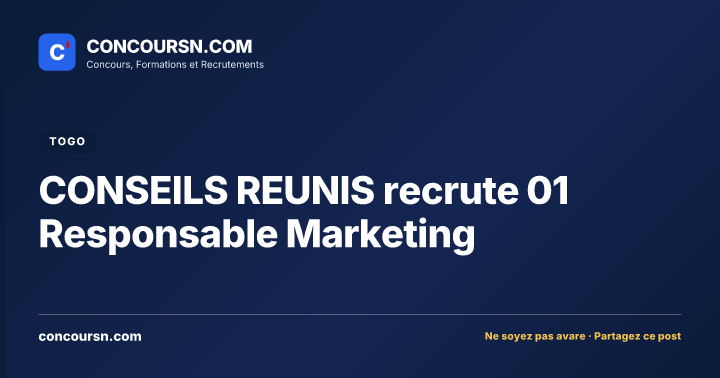 Illustration de l’article : CONSEILS REUNIS recrute 01 Responsable Marketing