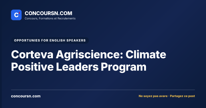 Illustration de l’article : Corteva Agriscience: Climate Positive Leaders Program