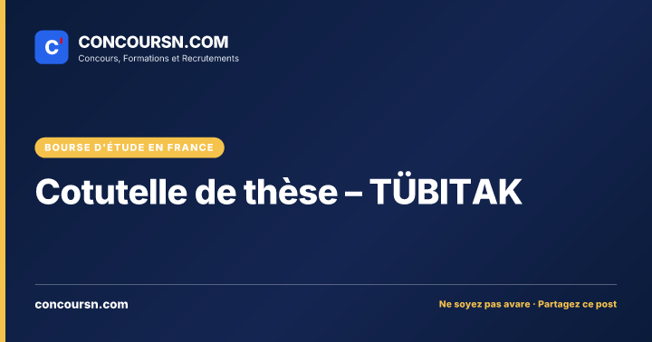 Illustration de l’article : Cotutelle de thèse – TÜBITAK
