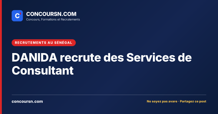 Illustration de l’article : DANIDA recrute des Services de Consultant