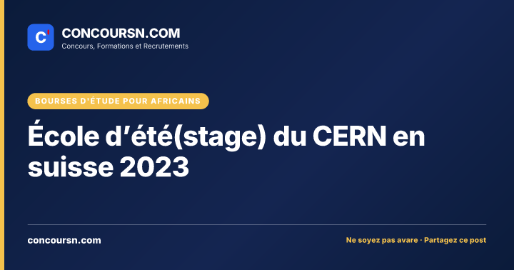 Illustration de l’article : École d’été(stage) du CERN en suisse 2023