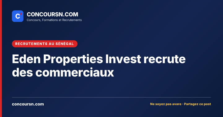 Illustration de l’article : Eden Properties Invest recrute des commerciaux