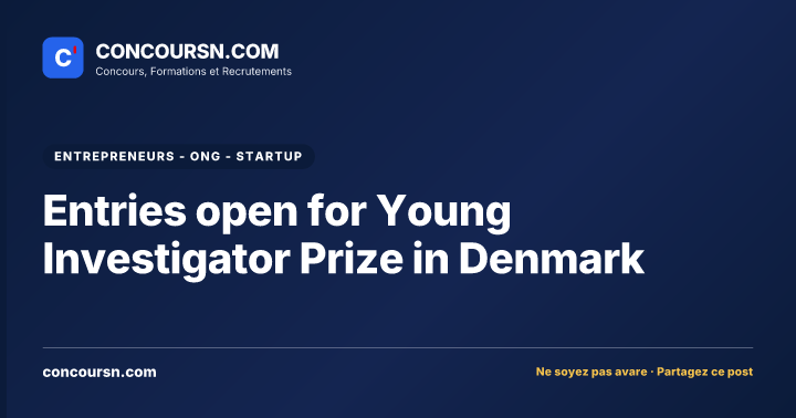 Illustration de l’article : Entries open for Young Investigator Prize in Denmark