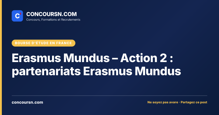 Illustration de l’article : Erasmus Mundus – Action 2 : partenariats Erasmus Mundus