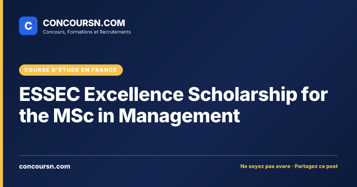 Illustration de l’article : ESSEC Excellence Scholarship for the MSc in Management
