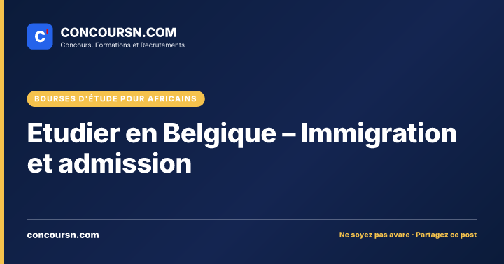 Illustration de l’article : Etudier en Belgique – Immigration et admission