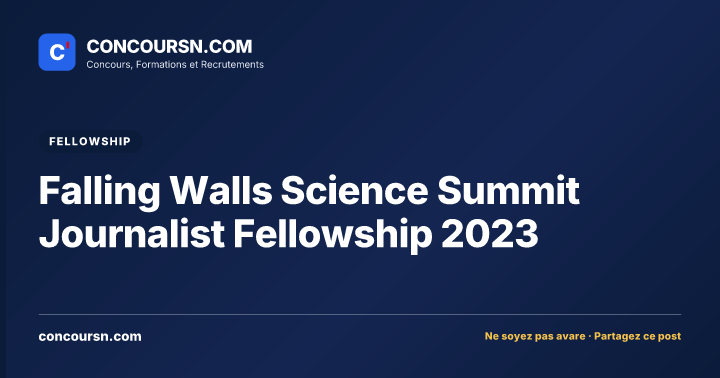 Illustration de l’article : Falling Walls Science Summit Journalist Fellowship 2023