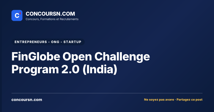 Illustration de l’article : FinGlobe Open Challenge Program 2.0 (India)