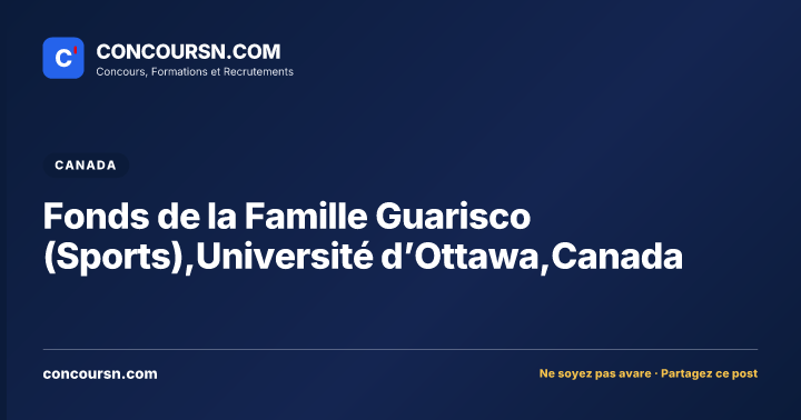 Illustration de l’article : Fonds de la Famille Guarisco (Sports),Université d’Ottawa,Canada