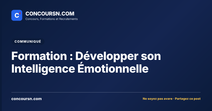 Illustration de l’article : Formation : Développer son Intelligence Émotionnelle