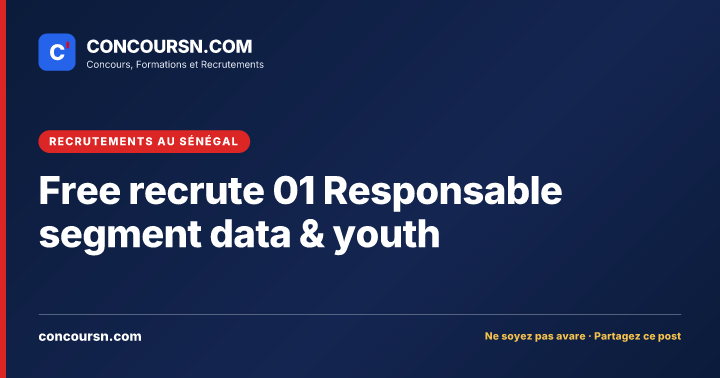 Illustration de l’article : Free recrute 01 Responsable segment data & youth