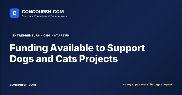 Illustration de l’article : Funding Available to Support Dogs and Cats Projects
