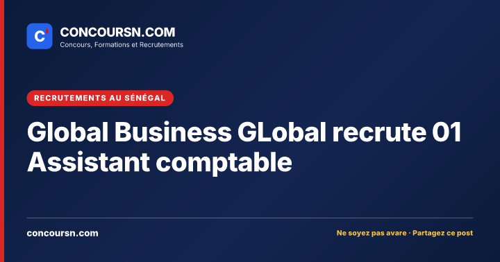 Illustration de l’article : Global Business GLobal recrute 01 Assistant comptable