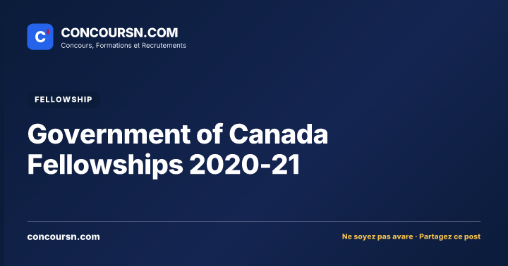 Illustration de l’article : Government of Canada Fellowships 2020-21