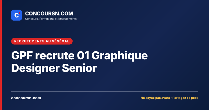 Illustration de l’article : GPF recrute 01 Graphique Designer Senior