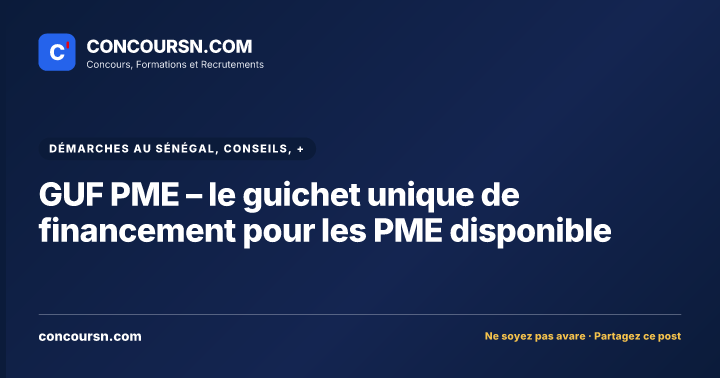 Illustration de l’article : GUF PME – le guichet unique de financement pour les PME disponible