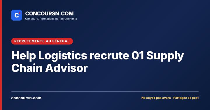 Illustration de l’article : Help Logistics recrute 01 Supply Chain Advisor