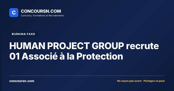 HUMAN PROJECT GROUP recrute 01 Associé à la Protection