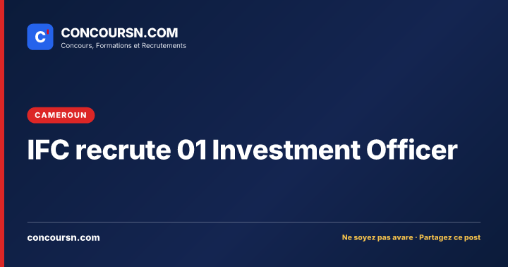 Illustration de l’article : IFC recrute 01 Investment Officer