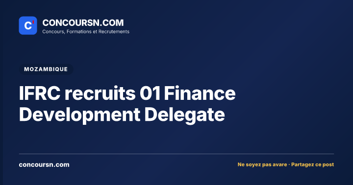 Illustration de l’article : IFRC recruits 01 Finance Development Delegate