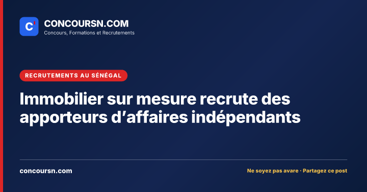 Illustration de l’article : Immobilier sur mesure recrute des apporteurs d’affaires indépendants