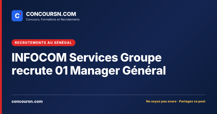 Illustration de l’article : INFOCOM Services Groupe recrute 01 Manager Général