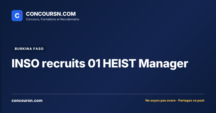 Illustration de l’article : INSO recruits 01 HEIST Manager