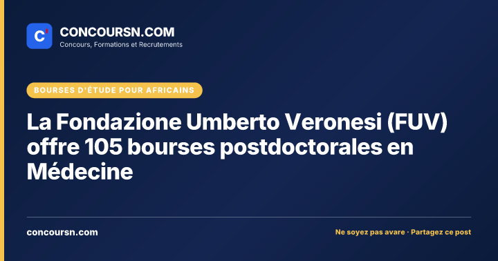 Illustration de l’article : La Fondazione Umberto Veronesi (FUV) offre 105 bourses postdoctorales en Médecine