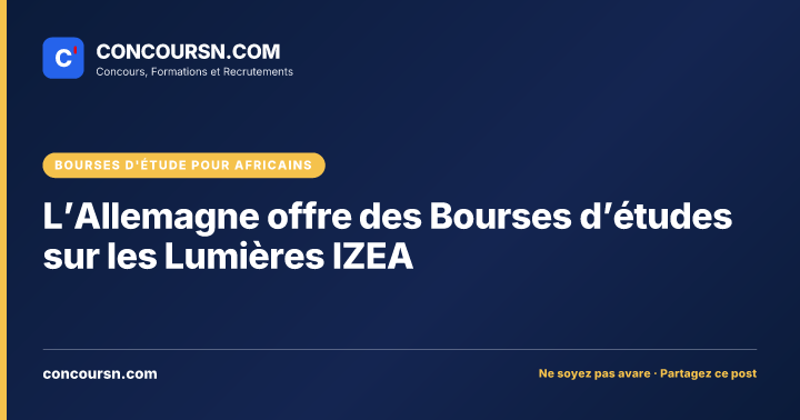Illustration de l’article : L’Allemagne offre des Bourses d’études sur les Lumières IZEA