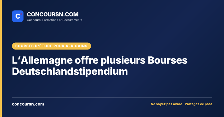 Illustration de l’article : L’Allemagne offre plusieurs Bourses Deutschlandstipendium