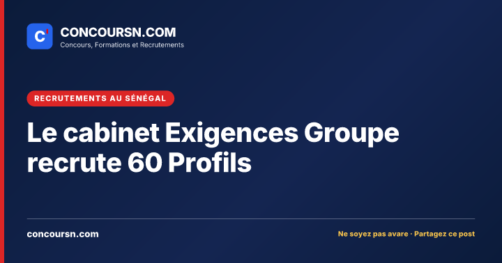 Illustration de l’article : Le cabinet Exigences Groupe recrute 60 Profils