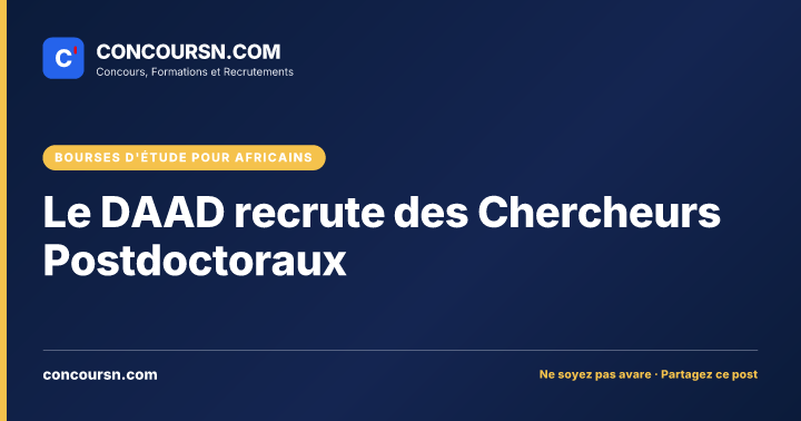 Illustration de l’article : Le DAAD recrute des Chercheurs Postdoctoraux