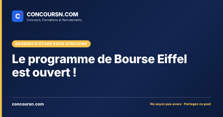 Illustration de l’article : Le programme de Bourse Eiffel est ouvert !