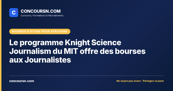 Illustration de l’article : Le programme Knight Science Journalism du MIT offre des bourses aux Journalistes