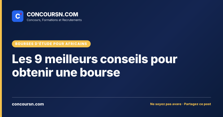 Illustration de l’article : Les 9 meilleurs conseils pour obtenir une bourse