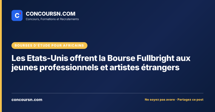 Illustration de l’article : Les Etats-Unis offrent la Bourse Fullbright aux jeunes professionnels et artistes étrangers