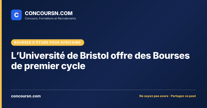 Illustration de l’article : L’Université de Bristol offre des Bourses de premier cycle