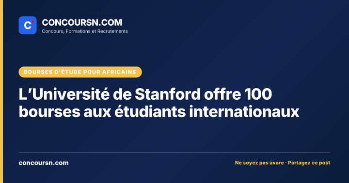 Illustration de l’article : L’Université de Stanford offre 100 bourses aux étudiants internationaux