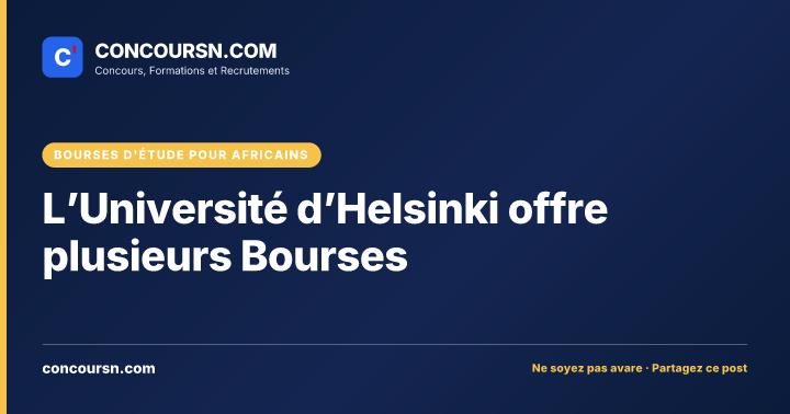 Illustration de l’article : L’Université d’Helsinki offre plusieurs Bourses