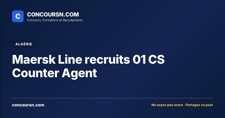 Illustration de l’article : Maersk Line recruits 01 CS Counter Agent