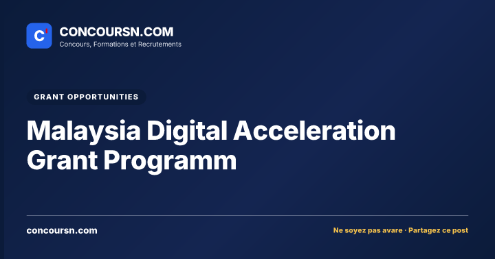 Illustration de l’article : Malaysia Digital Acceleration Grant Programm