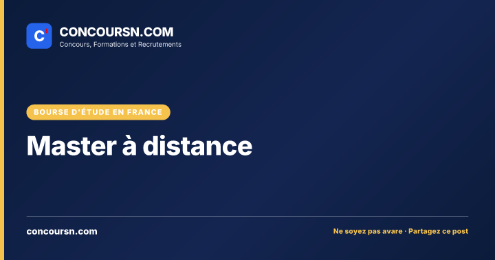 Illustration de l’article : Master à distance