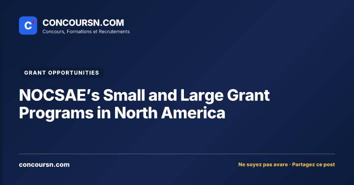 Illustration de l’article : NOCSAE’s Small and Large Grant Programs in North America